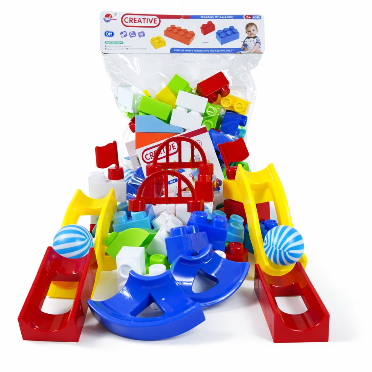 Building Blocks Pack ,Colourful building blocks toy for kids in Sri Lanka