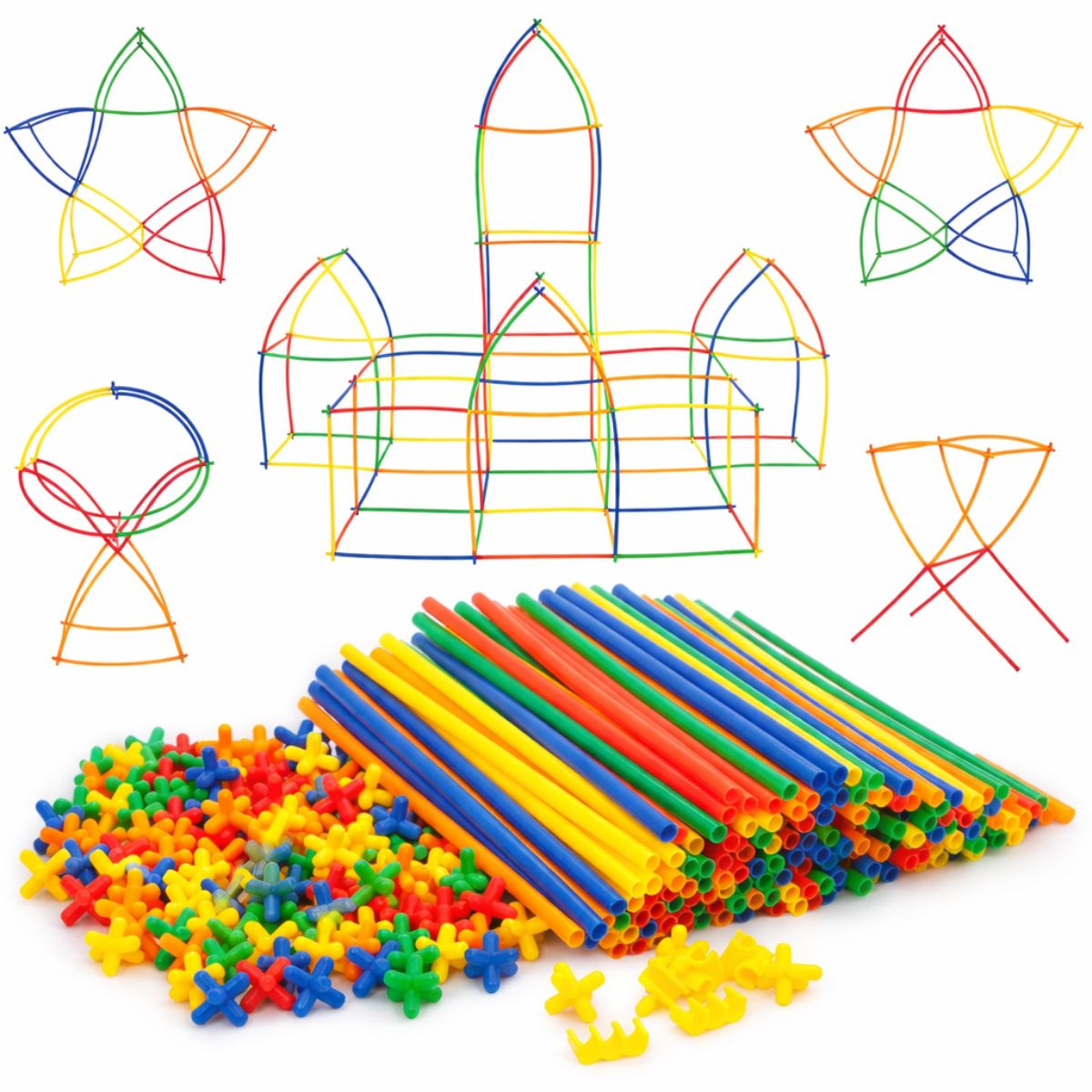 Super bamboo sticks building blocks construction toy for kids in Sri Lanka