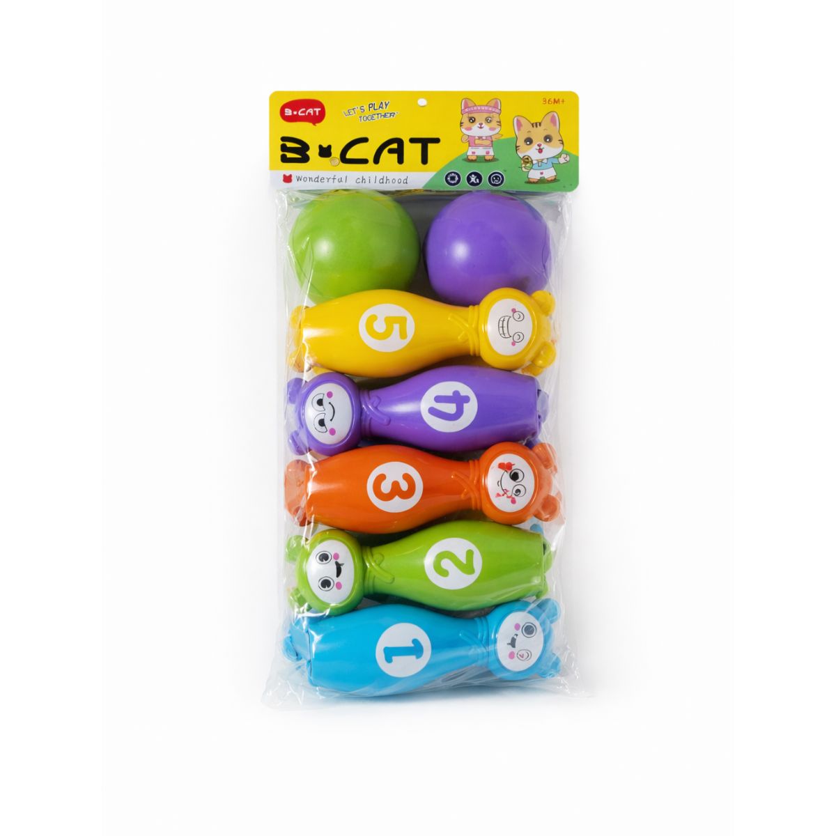 Educational Animal Bowling Set with Numbers for Toddlers - Image 2