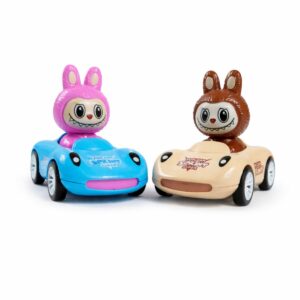 Colourful Labubu car toy with cute character, kids toy Sri Lanka