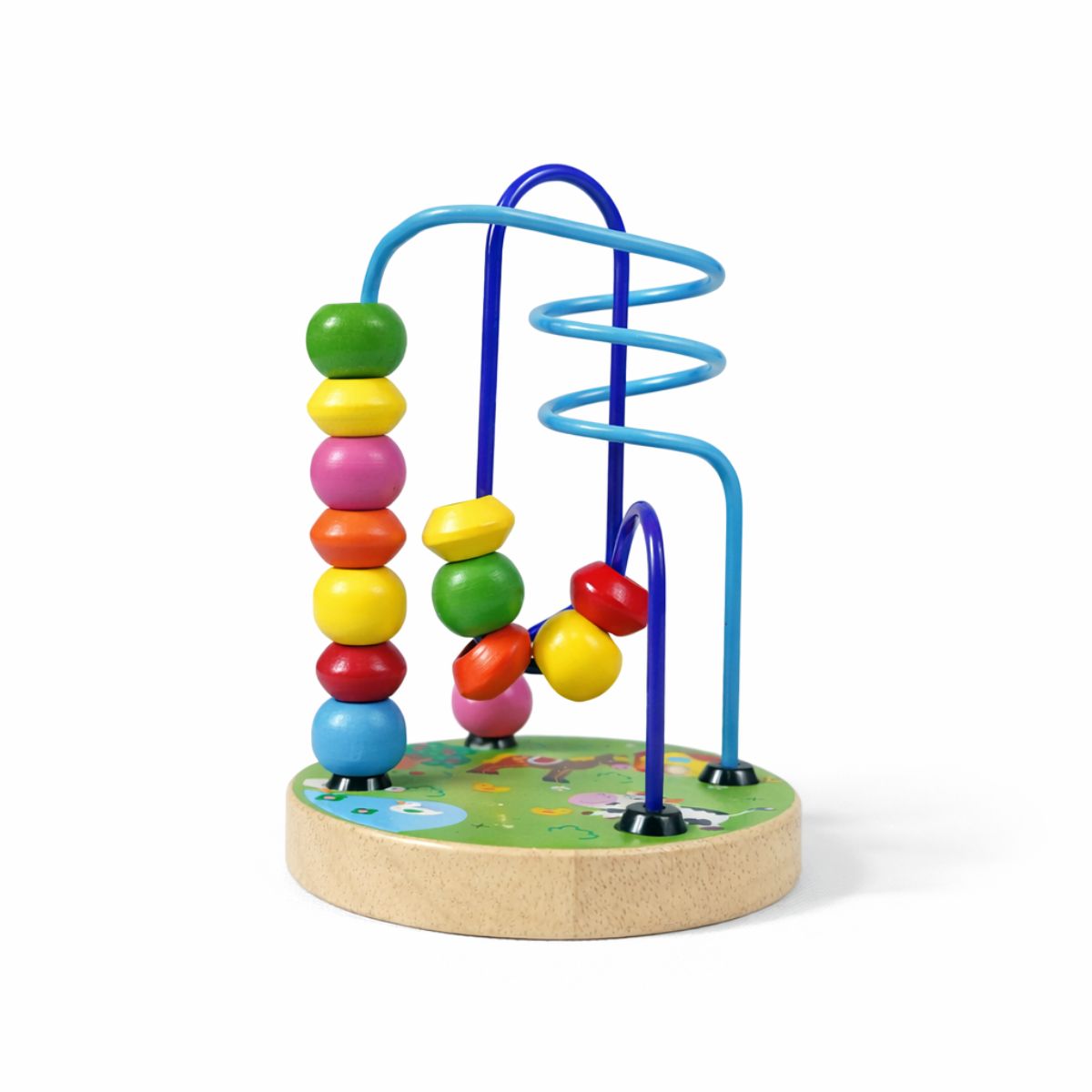Wooden Bead Maze Educational Toy for Toddlers - Image 3