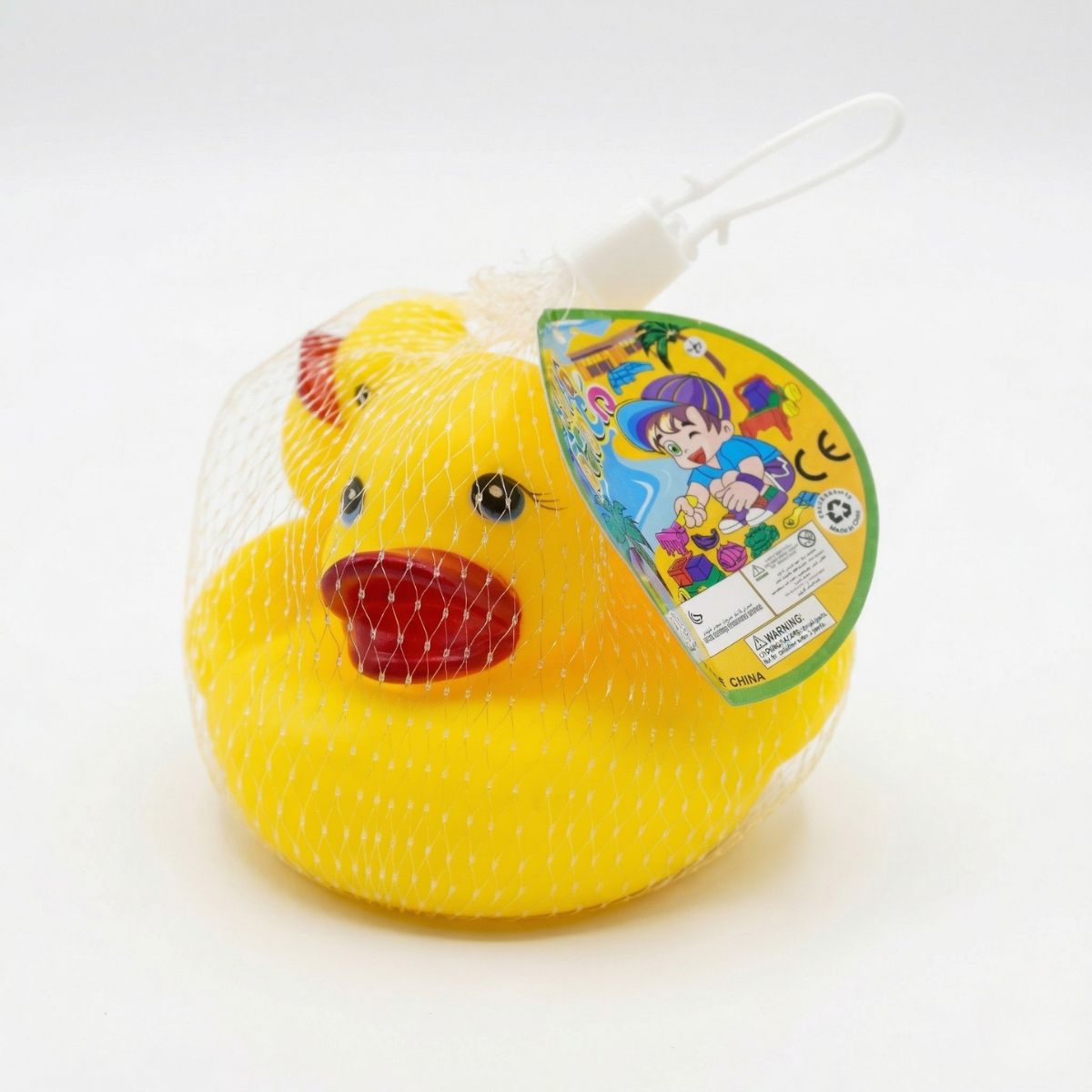 Classic Yellow Rubber Duck Family Bath Toy Set - Image 4